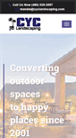 Mobile Screenshot of cyclandscaping.com
